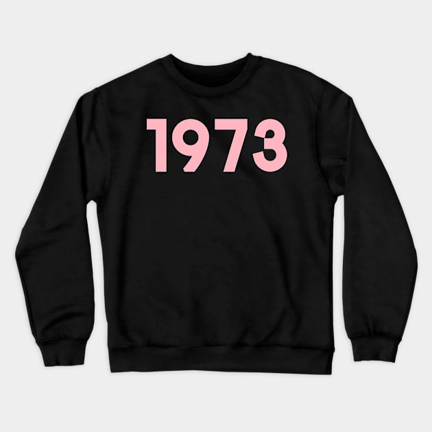 1973 Crewneck Sweatshirt by Zercohotu